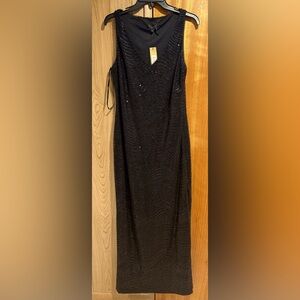 Donna Karan Elegant Black Evening Dress